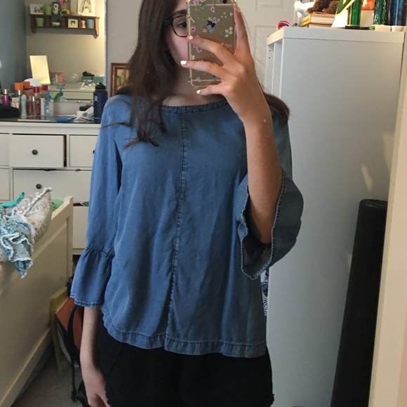 FRANCESCA’S BLUE BLOUSE - Picture 3 of 5
